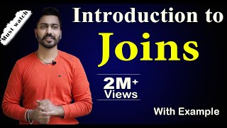 Lec38 Introduction to Joins and its types  Need of Joins with example  DBMS [upl. by Harat]