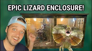 EPIC LIZARD ENCLOSUREThe Lizard Lounge [upl. by Celie550]