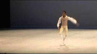 Prix de Lausanne 2010 Selections Classical Variation Marcelino Sambe [upl. by Irrok842]