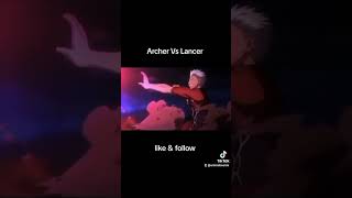 lancer Vs Archer anime4ever animeforever animeedit weeb [upl. by Aileve]