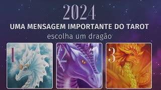 🐉✨  ESCOLHA A LEITURA  2024  uma mensagem importante para o ano de 2024 [upl. by Edra375]