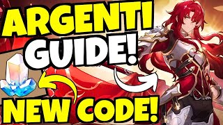 NEW CODE ARGENTI GUIDE amp BUILDS Honkai Star Rail [upl. by Annahsirhc]