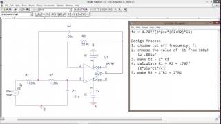 40dBdecades Active Low Pass filter  In Bangla [upl. by Oluas]