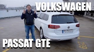 Volkswagen Passat GTE ENG  Test Drive and Review [upl. by Gruchot]