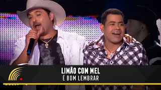 Limão Com Mel Part Especial Edson  É Bom Lembrar  Um Show De Emoções [upl. by Rebba]