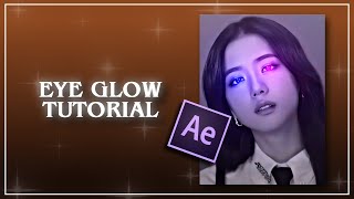 eyes glow effect after effects tutorial [upl. by Ruyle]