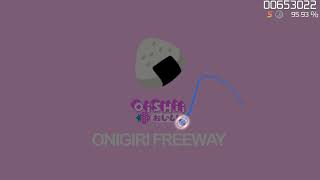 Trying Osu  Onigiri FreewayEasy [upl. by Noscire]