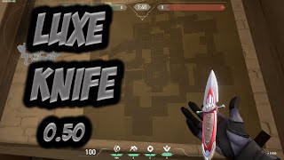 Valorant  Luxe Knife Gameplay UPDATED [upl. by Adnahsar]