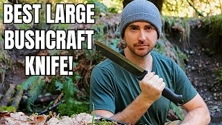 BEST Large Bushcraft Knife A LongTerm Field Review [upl. by Imtiaz753]