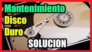 Como hacer Mantenimiento al Disco Duro  Solución rápida 2024 [upl. by Nnylireg]