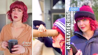 NEW KALLMEKRIS TIK TOK COMPILATION  FUNNY SKITS VIDEOS  PART 7 [upl. by Atinehs]