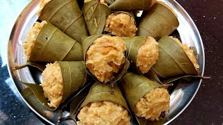 Chakka Kumbilappam  Vazhana AppamChakka appamEdana appam Jackfruit dumplingsകുമ്പിളപ്പം [upl. by Kwei]