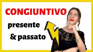 CONGIUNTIVO PRESENTE e PASSATO italiano verbi irregolari modali ausiliari  Learn Italian 1 [upl. by Arit]