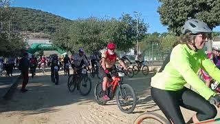 Salida de la Marcha Cicloturista de Almadén de la Plata 2024 [upl. by Ttik]