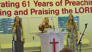 The Powell Sisters Singing quotI Know My Redeemer Livethquot [upl. by Ycnay805]