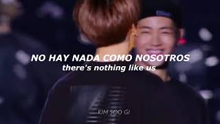 Nothing like us  Jungkook BTS VkookTaekook Sub Español [upl. by Lezned389]