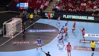 Vardar vs Buducnost highlights  2015 MVM EHF FINAL4 [upl. by Hjerpe]