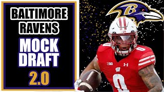 BALTIMORE RAVENS MOCK DRAFT 20 [upl. by Anne90]