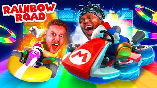 SIDEMEN MARIO KART RAINBOW ROAD RAGE [upl. by Ludvig]