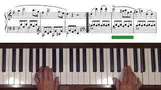 Czerny Practical Exercises for Beginners Op 599 No 76 Piano Tutorial [upl. by Cosette]