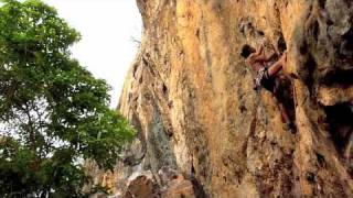 Chiang Mai Climbing Club  Heart Wall Crazy Horse Buttress [upl. by Airdnahs]