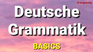 A1 A2 B1 B2 C1 Deutsche Grammatik Überblick German grammar basics Beginners für Anfänger [upl. by Enohs]