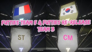 EA Sports FC 24 73 FUTTIES Team 5 amp FUTTIES ReRelease Team 3 Players Packed [upl. by Brezin]