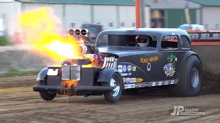 OSTPA Truck amp Tractor Pulling 2023 Greene County Fair  Xenia OH  4 Classes [upl. by Aekan]