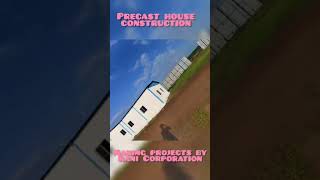 Precast house constructiontrending youtube youtubeshorts ytshorts shorts short love diy [upl. by Uon]