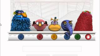 Google Doodle en honor a Jim Henson creador de The Muppets [upl. by Eldwun]