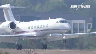 Gulfstream G550 Landing [upl. by Phox318]