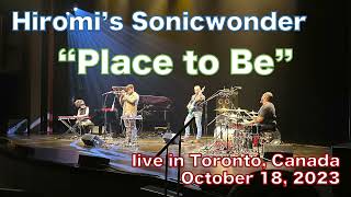 Hiromi’s Sonicwonder  “Place to Be” Hiromi solo  live in Toronto Canada 2023 [upl. by Dorcas]