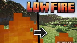 Low fire for Mcpe 121  low fire for Minecraft pocket edition [upl. by Hallie]