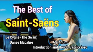 The Best of SaintSaëns  Le CygneThe Swan Danse Macabre Aquarium l Relaxing Piano [upl. by Debra365]