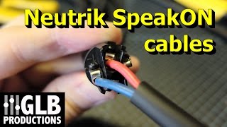 How to wire Neutrik SpeakON cables [upl. by Archangel]