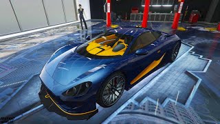 GTA 5 Ocelot XA21 Customization Jaguar CX75 [upl. by Judenberg133]