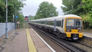 High Brooms Railway Station With Southeastern Class 465 Networkers Arriving And Departing 2272024 [upl. by Annawd]