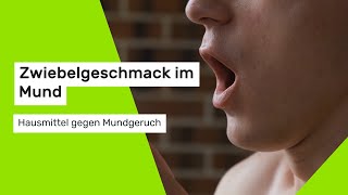 Mundgeruch So werden Sie Zwiebelgeschmack los [upl. by Eltsyek]