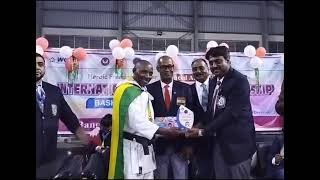 Gold Medal in International Martial Arts Tournament in Bangladesh in Weapons representing Zimbabwe [upl. by Enylorac]