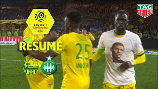 FC Nantes  AS SaintEtienne  11   Résumé  FCN  ASSE  201819 [upl. by Artek]