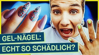 Gefährliche Nail Art Wie ungesund sind Gelnägel und Shellac wirklich [upl. by Talbert]