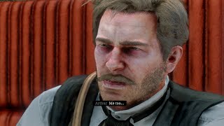 RDR2 I liked how Arthur reacts violently with an angry cold expression in this scenario [upl. by Sethi]