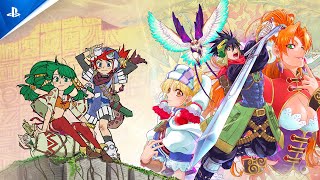 Grandia HD Collection  Launch Trailer  PS4 Games [upl. by Une]