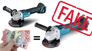 This is a real “Makita” or the similarity in the design is just a coincident makita fake [upl. by Kaitlin]