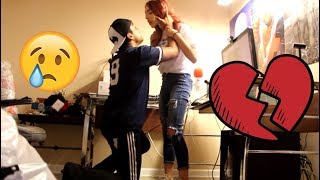 BREAK UP PRANK ON BOYFRIEND GONE WRONG HE STARTS CRYING [upl. by Urian909]