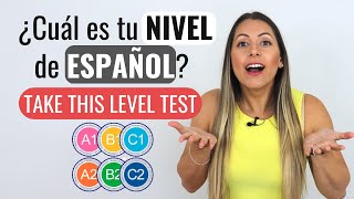 What is YOUR Spanish level Take this test  Prueba de Nivel de español A1 A2 B1 B2 C1 C2 [upl. by Ykcir]