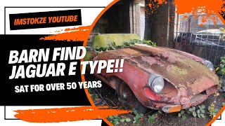 ABANDONED ETYPE JAGUAR Untouched For Over 50 YEARS  IMSTOKZE 🇬🇧 [upl. by Haym]