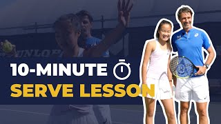 Tennis Essential Tips to Improve Your Serve [upl. by Anirbaz]