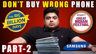 Flipkart Big Billion Days amp Amazon Great Indian Festival  Brandwise Part2 SAMSUNG  Gizmo Gyan [upl. by Beesley]