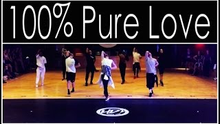 quot100 Pure Lovequot Crystal Waters at HDI London brianfriedman Choreography [upl. by Arbua]